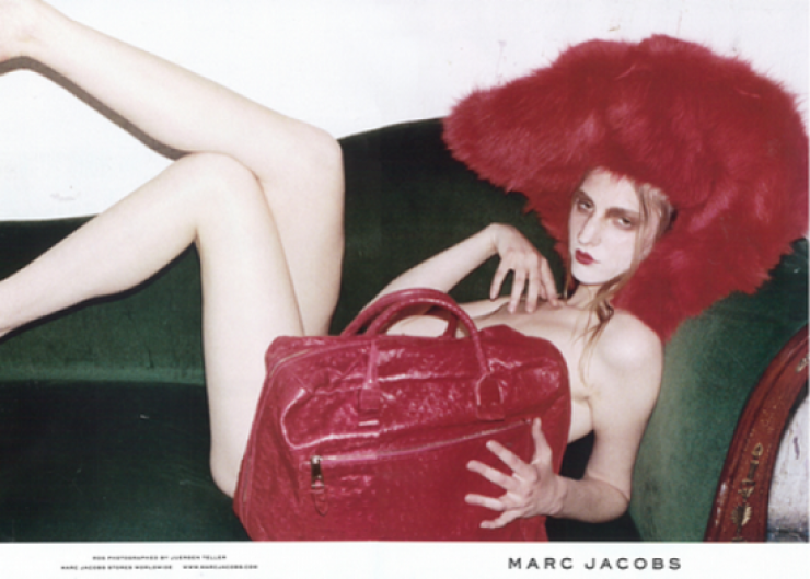 Η Ροζάνα Γεωργίου ποζάρει για τον Marc Jacobs