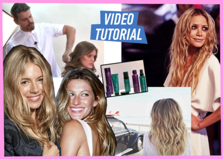 Πώς να κάνεις εύκολα το sexy beach look στα μαλλιά σου! [βίντεο]