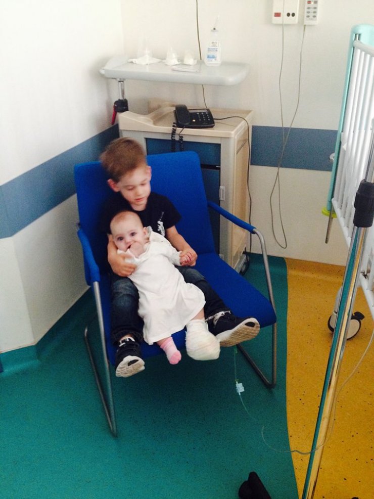 Στο νοσοκομείο η κορούλα  επώνυμης Ελληνίδας!