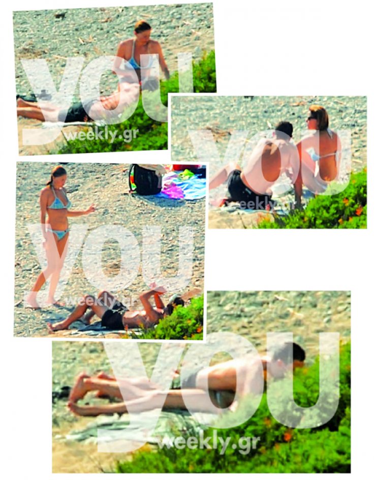 Τα καυτά παιχνίδια της Τζένης Μπαλατσινού στην παραλία, με το νέο της έρωτα!