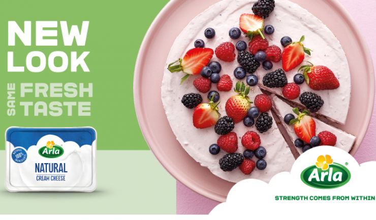 ARLA Cream Cheese: Νέος, μοντέρνος σχεδιασμός, ίδια υπέροχη γεύση