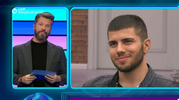 “Big Brother”: Αποχώρησε ο Βλαδίμηρος Νικόλα [βίντεο]