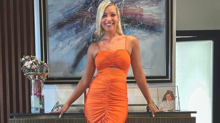 Άντρη Καραντώνη: Πρώτη ημέρα στο σχολείο για την κόρη της, Στυλιανή [εικόνα]