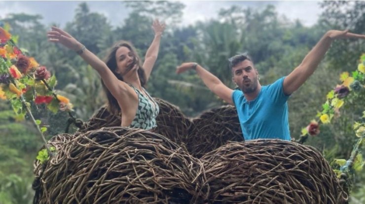 Κατερίνα Γερονικολού: Η γιορτινή ανάρτηση με τον Γιάννη Τσιμιτσέλη στην Αγία Νάπα [εικόνα]