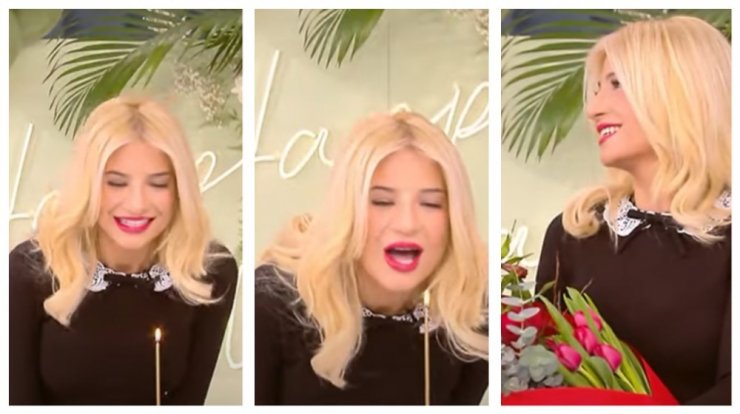 Η Φαίη Σκορδά έγινε 43 και οι συνεργάτες της, της έκαναν την πιο γλυκιά έκπληξη [βίντεο]