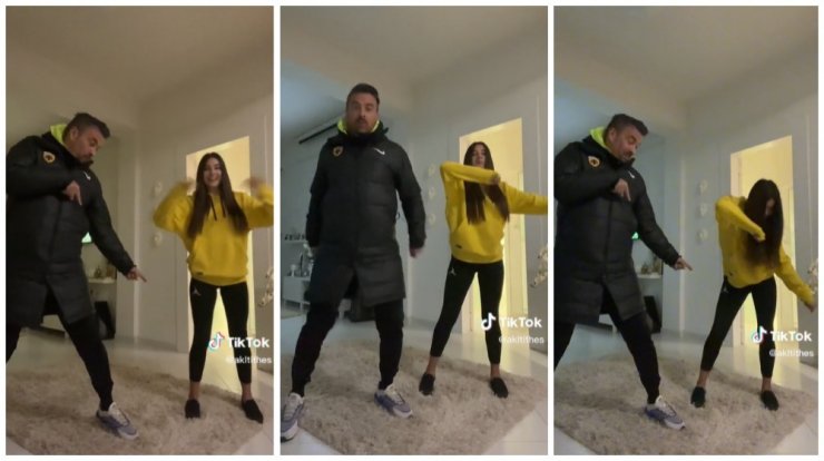 Γιάννης Αιβάζης: Ο χορός του στο tiktok με την κόρη του, Ισμήνη, που λατρέψαμε [βίντεο]