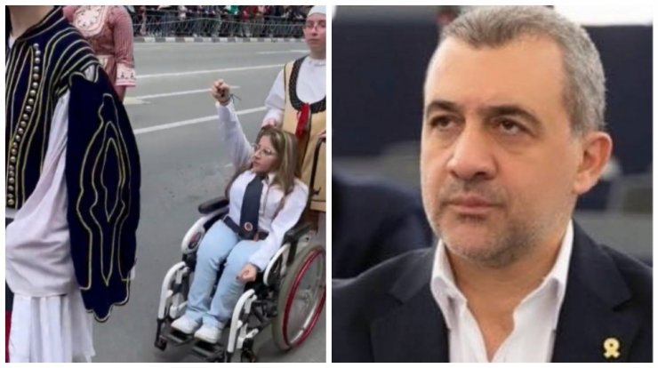 Λουκάς Φουρλάς: Το μήνυμα που έστειλε σε κοπέλα που συμμετείχε στην παρέλαση πάνω σε αναπηρικό αμαξίδιο [βίντεο] 