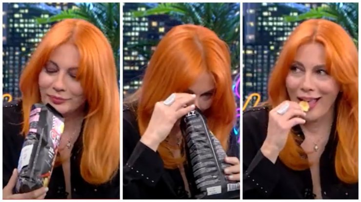Σμαράγδα Καρύδη: Δοκίμασε on air πατατάκια με γεύση...γεννητικών οργάνων [βίντεο]