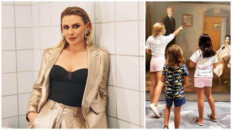 Κατερίνα Καραβάτου: Κρουαζιέρα με τα παιδιά της [εικόνες]