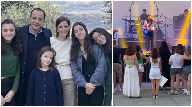 Χριστοδουλίδης - Καρσερά: Η 17χρονη κόρη τους συγκίνησε με την ερμηνεία της σε μουσική της εμφάνιση [βίντεο]