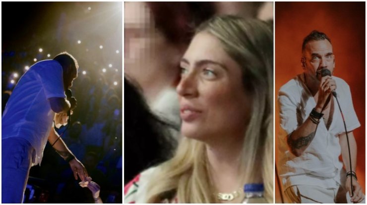 Πάνος Μουζουράκης: Συγκινημένη η σύζυγός του σε συναυλία του ένα μήνα μετά τον γάμο [εικόνες]