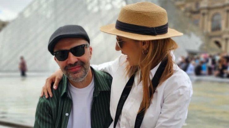 Μιχάλης Σοφοκλέους: Η ιδιαίτερη προσπάθεια για να φωτογραφήσει τη σύζυγό του στο Παρίσι [εικόνα]