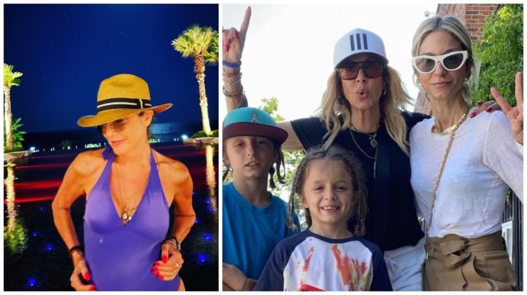 Άννα Βίσση: Καλοκαιρινές διακοπές στην Αντίπαρο με την κόρη και τα εγγόνια της [εικόνες]