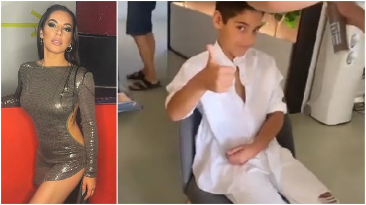 Μαριάντα Πιερίδη: Στα backstage επαγγελματικής φωτογράφησης του γιου της, Νικόλα [βίντεο]