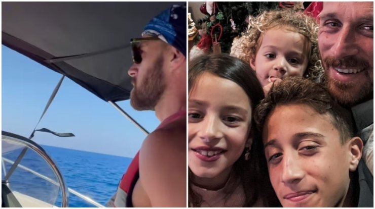 Νεκτάριος Αλεξάνδρου: Εξερεύνησε με τα παιδιά του τον Ακάμα - Το βίντεο από το boat trip τους