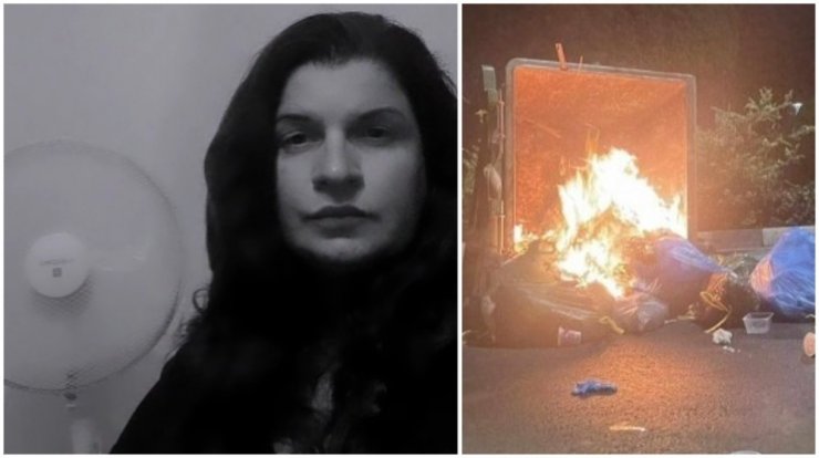 Σε σοκ η Μαρίνα Βρόντη: Έκαψαν το αυτοκίνητο του πατέρα της - "Κρύφτηκαν κάπου μέχρι να τελειώσει η μανία τους"