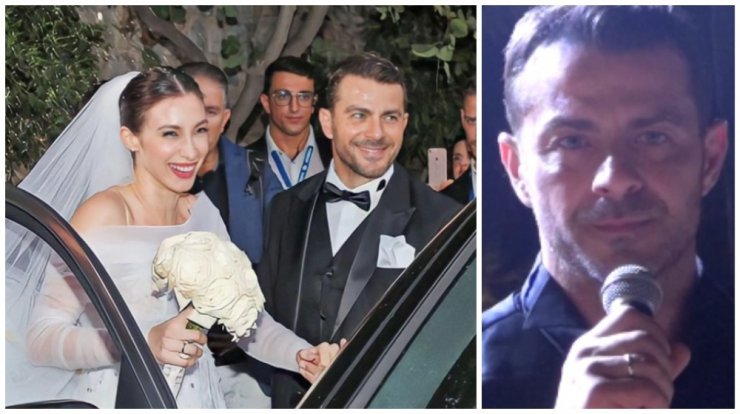 Τα δάκρυα του Αγγελόπουλου στη δεξίωση του γάμου για τη μητέρα του [βίντεο]