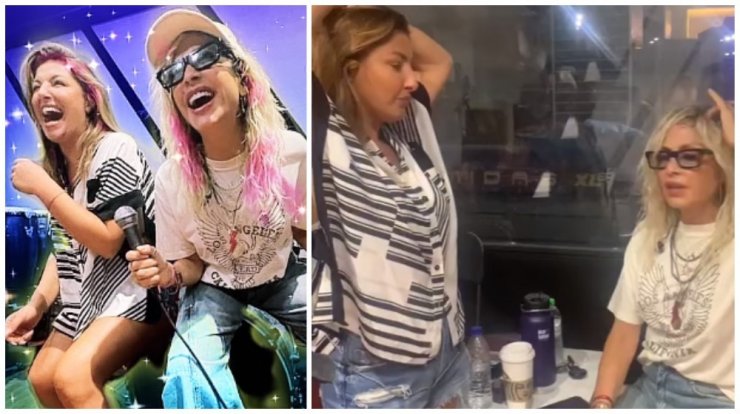 Άννα Βίσση - Έλενα Παπαρίζου: Στις πρόβες για τη μεγάλη επετειακή συναυλία στη Λάρνακα [εικόνες & βίντεο]