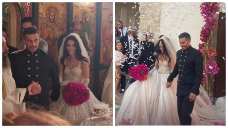 Άλκης Χρήστου - Δέσποινα Χατζηζαχαρία: Just Married! [εικόνες]