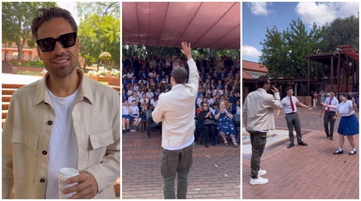 Κωνσταντίνος Αργυρός: Επισκέφθηκε ελληνόφωνο σχολείο στην Αφρική και το μετέτρεψε σε "μπουζούκια" [βίντεο]