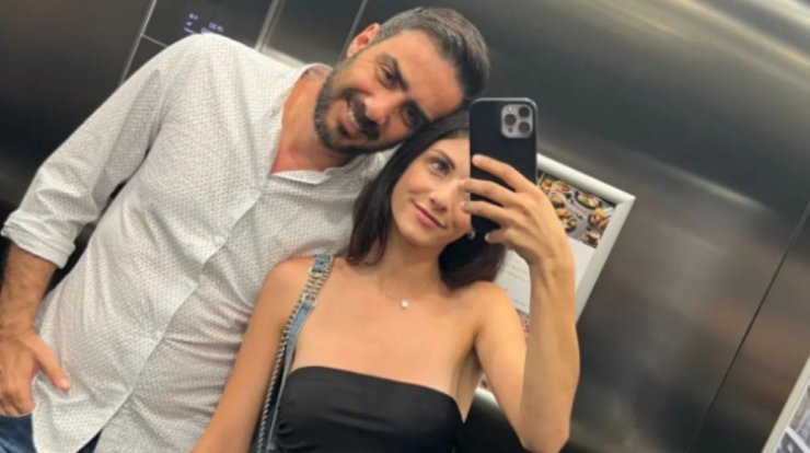 Ειρήνη Καραγιώργη - Χρήστος Κυπρή: Στην Αθήνα παρακολούθησαν αγώνα μπάσκετ [βίντεο]