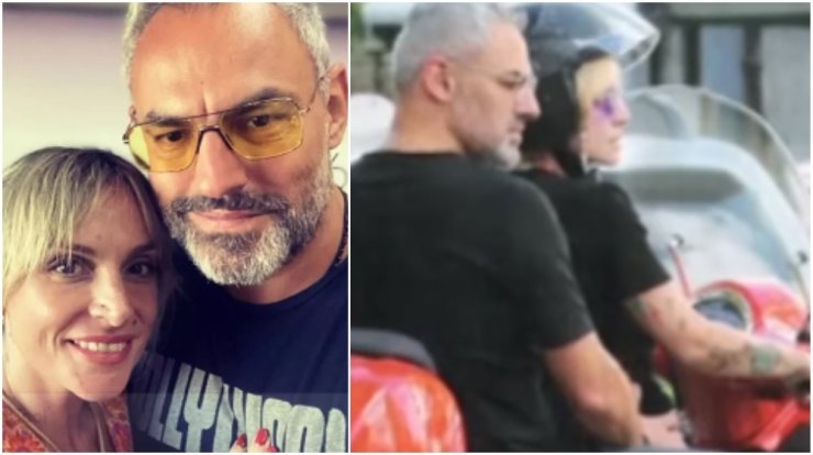 Ελεωνόρα Ζουγανέλη - Νίκος Συρίγος: Η βόλτα πάνω στη βέσπα σε κεντρικό δρόμο της Αθήνας [βίντεο] 