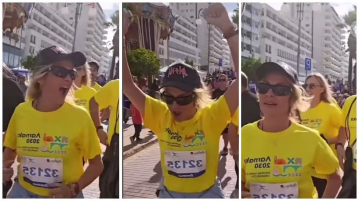 Άννα Βίσση: Έτρεξε στον 6ο Radisson Blu Διεθνή Μαραθώνιο Λάρνακας [βίντεο]