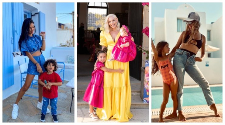 Celebrity mums: 5 summer looks που φόρεσαν τα κορίτσια της μόδας μαζί με τα παιδάκια τους