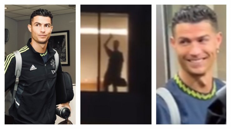 Cristiano Ronaldo: Αφίχθηκε στην Κύπρο - Η στιγμή που χαιρετάει τους θαυμαστές του [βίντεο]