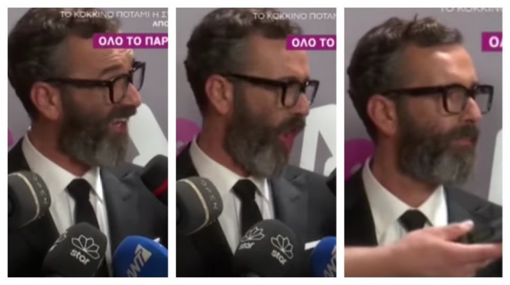 Άγγελος Μπράτης σε δημοσιογράφο: "Μην το ξανακάνεις αυτό" [βίντεο]