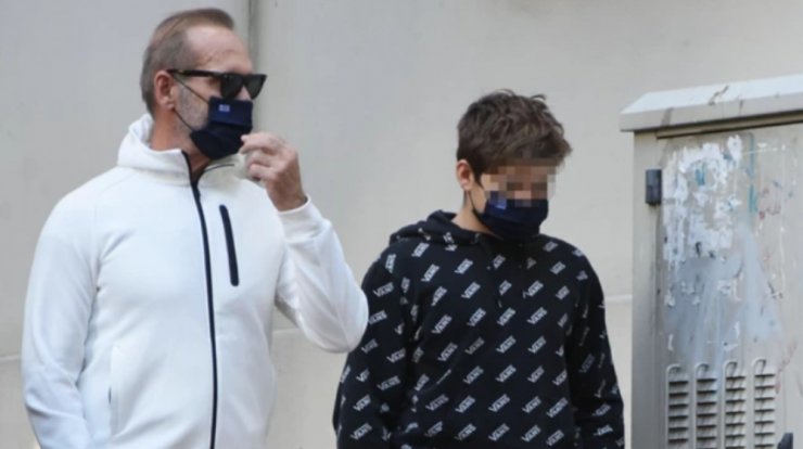 Πέτρος & Μάξιμος Κωστόπουλος: Απόλαυσαν τη βόλτα τους με τη μηχανή [εικόνες]