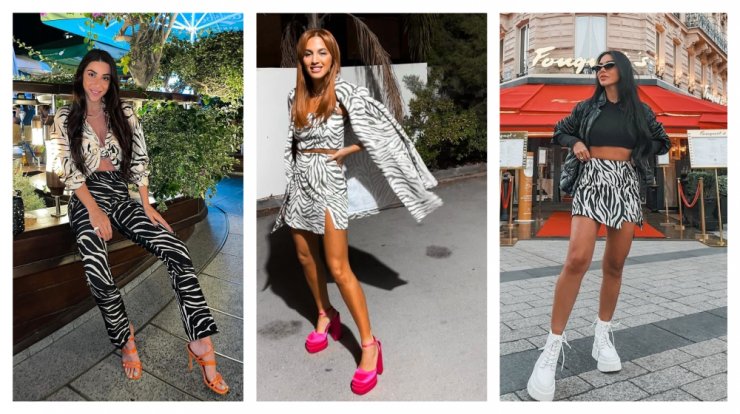 Zebra print: 3 fashion girls σου δείχνουν πώς να το φορέσεις