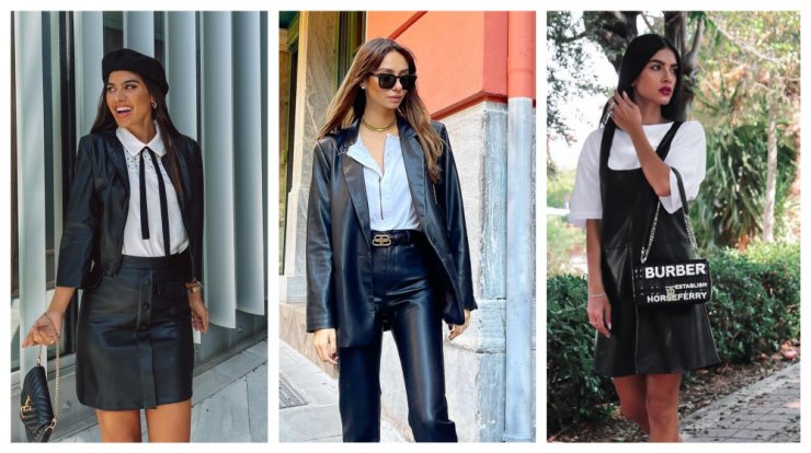 3 τρόποι να φορέσεις το leather trend