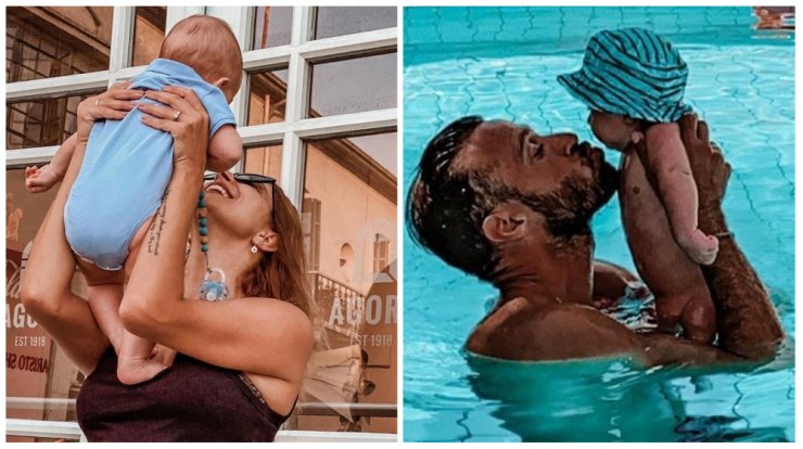 Αλεξάνδρου - Ευριπίδου: Δείτε το προσκλητήριο της βάφτισης του γιου τους, Νικόλα 