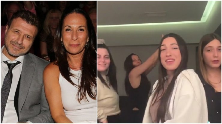 Γιάννης Πλούταρχος: Δείτε τις κόρες και τη σύζυγό του να χορεύουν στο Tiktok [βίντεο]