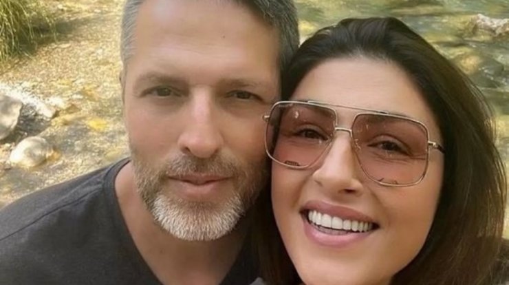 Έλενα Παπαρίζου: Δείτε την να πετάει χαρταετό μαζί με τον σύζυγό της [εικόνα]