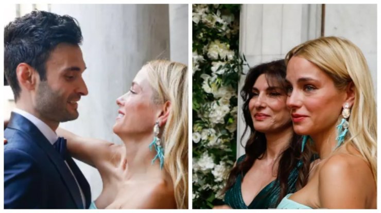 Δούκισσα Νομικού: Συγκινημένη στον γάμο του αδερφού της - Τα δάκρυά της [εικόνες]