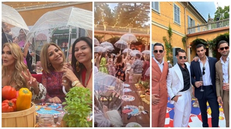 Γιώργος Θεοδότου – Έλις Μισιρλή: Όσα πετύχαμε από το Italian party του γάμου τους