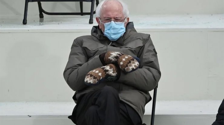 Ο Bernie Sanders έκανε το διαδίκτυο να παραμιλά με το outfit του