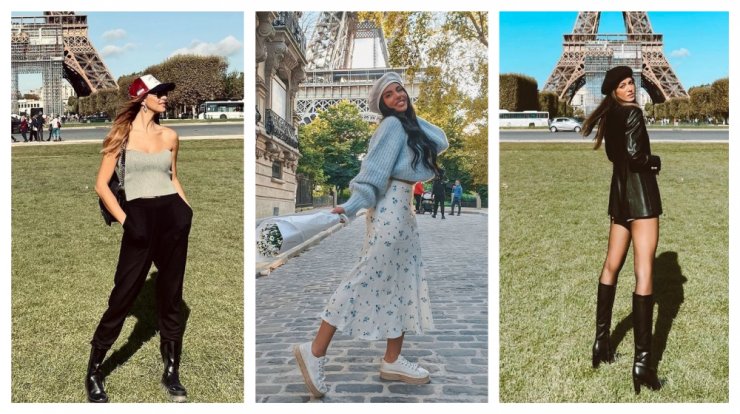 Paris looks: 3 κορίτσια της μόδας που φόρεσαν φθινοπωρινά σύνολα στο Παρίσι