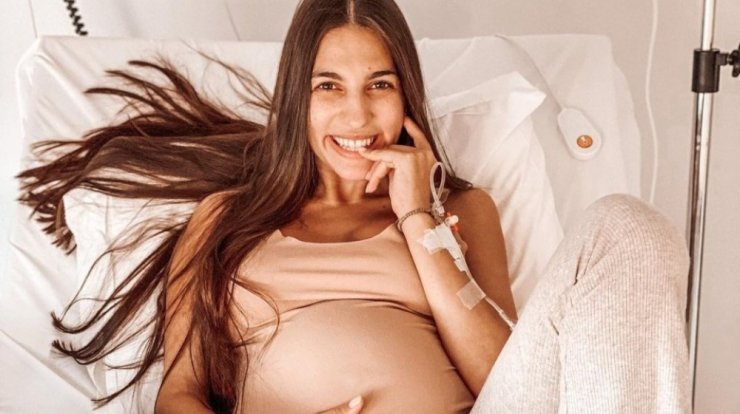 Θέλξια Βαλέρια Φραγκούδη: Ο λόγος που την ανάγκασε να εισαχθεί νωρίτερα στο μαιευτήριο [εικόνες]