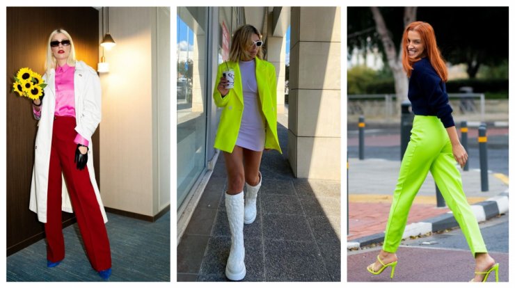 Weekend style: Τα σύνολα του Σαββατοκύριακου έχουν χρώμα