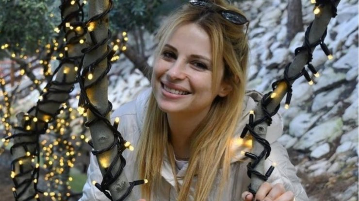 Πρωινή γυμναστική στο σπίτι για την Χριστιάνα Αριστοτέλους [εικόνα]