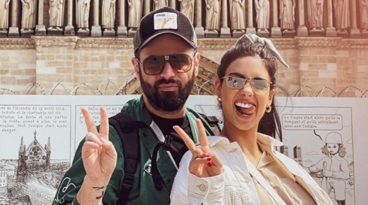 Γιώργος Παπαδόπουλος - Γαλάτεια Βασιλειάδη: Το ταξίδι με τον γιο τους στην Disneyland [εικόνες]