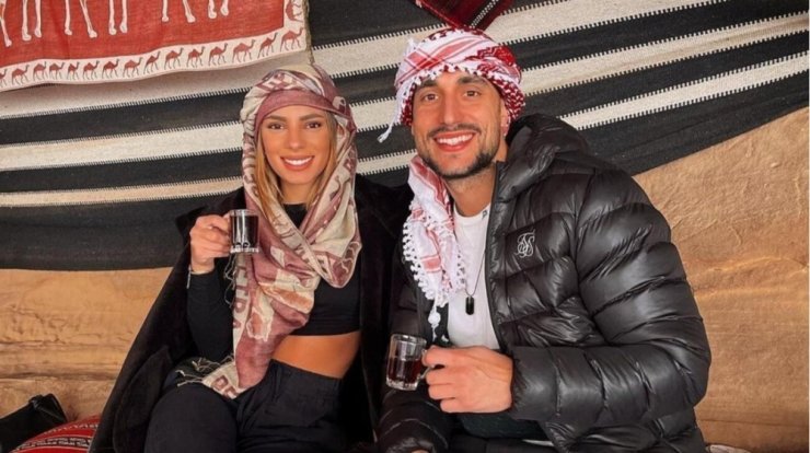 Σάκης Κατσούλης - Μαριαλένα Ρουμελιώτη: Τα τρυφερά ενσταντανέ τους σε βραδινή έξοδο [εικόνες]