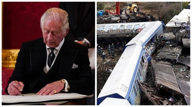 Σε σοκ ο Βασιλιάς Κάρολος με την τραγωδία στα Τέμπη - Η ανάρτηση που έγινε στα social media