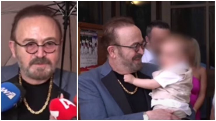 Σταμάτης Γονίδης: Δάκρυσε από συγκίνηση στη βάφτιση του εγγονού του [βίντεο]