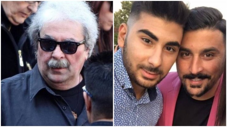 Πως αποχαιρετούν τον πατέρα τους ο Τριαντάφυλλος και Κωνσταντίνος Παντελίδης [εικόνες]