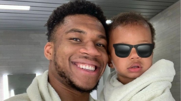 Γιάννης Αντετοκούνμπο: Γιορτάζει τα δεύτερα γενέθλια του γιου του, Liam [εικόνες]