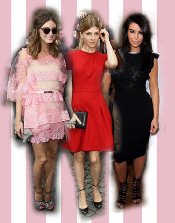 Ποιές πήγαν στο runway του Valentino;